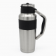 30oz Travel Water Bottle Stainless Steel Thermos Coffee Mug With Handle 20 By 17