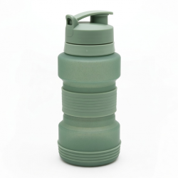 Portable Outdoor Sports Silicone Water Bottles 600ml Travel Drinkware And By 14M
