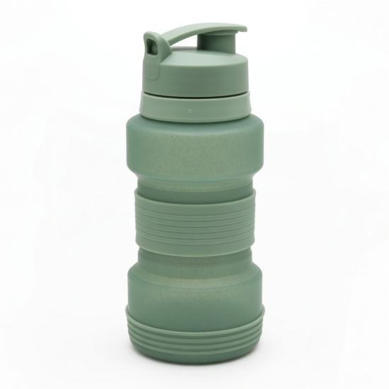 Portable Outdoor Sports Silicone Water Bottles 600ml Travel Drinkware And By 14M