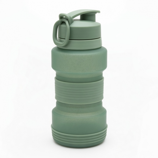 Portable Outdoor Sports Silicone Water Bottles 600ml Travel Drinkware And By 14M