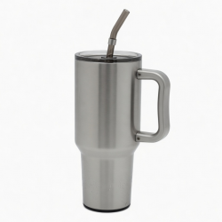 40oz Gift Box Tumbler With Handle Straw Dishwasher Safe Insulated Stainless