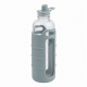 Large Capacity 800ml Glass Silicone Sleeve Water Cup With Outdoor Portable Drink