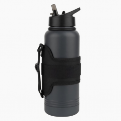 Water Bottle With Holder For Portable Insulated Flask Gym 16