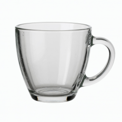 16oz 500ml Handle Cup Glass Water With Tea Drinkware And