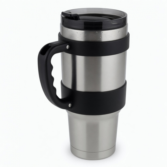 304 Stainless Steel Thermos Cup Vacuum Insulated Double 40oz Tumbler With Handle