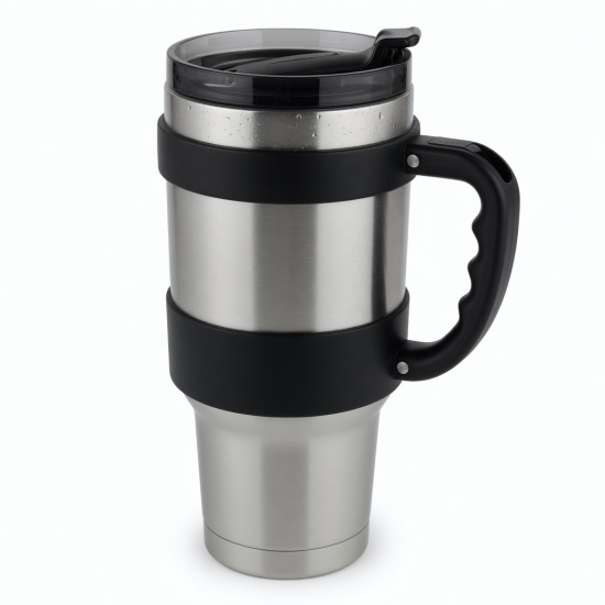 304 Stainless Steel Thermos Cup Vacuum Insulated Double 40oz Tumbler With Handle