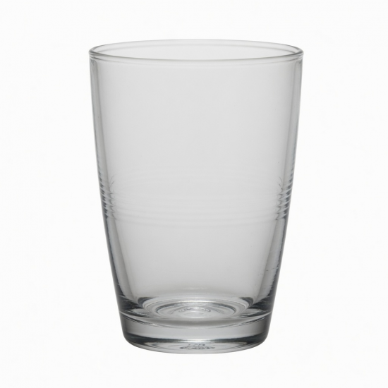 Modern Design Transparent Glass Water Cup Bpa Free Dishwasher Microwave Safe