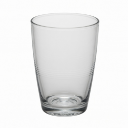 Modern Design Transparent Glass Water Cup Bpa Free Dishwasher Microwave Safe
