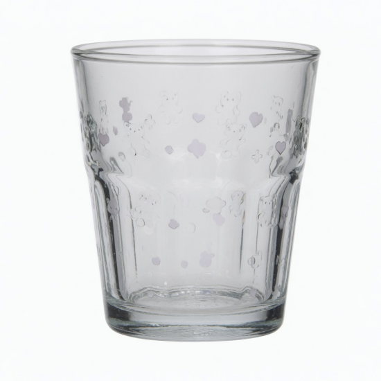Ins Glass Cup For Cafe Clear Cute Cartoon Design Coffee Juice Tea Water
