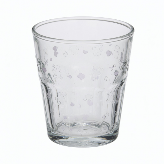 Ins Glass Cup For Cafe Clear Cute Cartoon Design Coffee Juice Tea Water