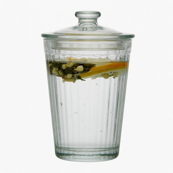 Premium Glass Water Cup With For Tea And Fruit Office 29