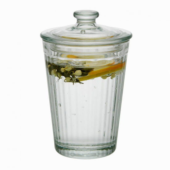 Premium Glass Water Cup With For Tea And Fruit Office 29