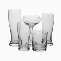 Glass Tableware Iced Coffee Smoothie Cocktail Beer Whisky And Soda Water