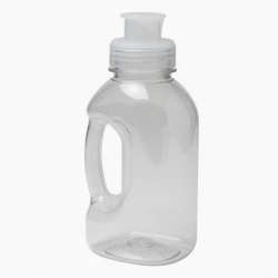 Packaging Bottle 550ml With Lid And Handle Transparent