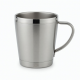 Logo Double Wall 304 Stainless Steel Coffee Cups 350ml 500ml Outdoor Portable