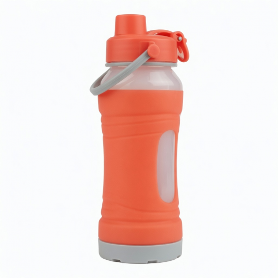 Hot Silicone Water Cup Sports Bottle For Travel Boiling