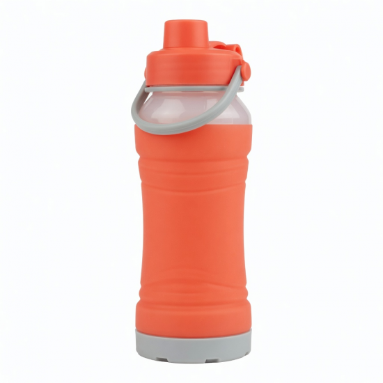 Hot Silicone Water Cup Sports Bottle For Travel Boiling