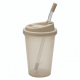 Plastic Coffee Mug Straw Cup Portable 300ml 350ml Drinking With 20 By 18Money 34