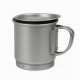 Camping Aluminum Water Cup Portable Mug Cups For And