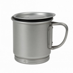 Camping Aluminum Water Cup Portable Mug Cups For And