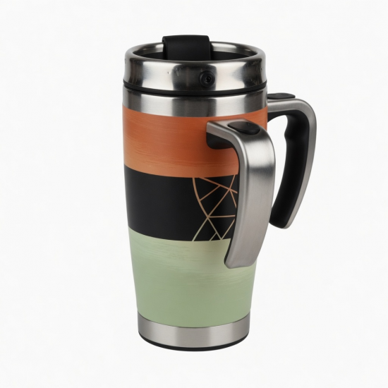 Eco Friendly Coffee Stainless Steel Travel Mugs Nordic Colorful Water Bottle