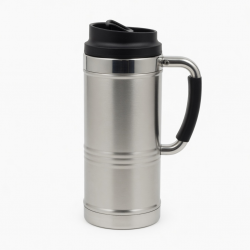 Stainless Steel Vacuum Sports Thermos Cup With Handle Logo Design Hot Cold