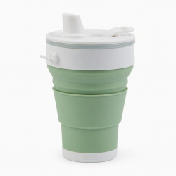 Foldable Water Cup Outdoor Sports Cycling 500ml Silicone