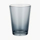Ins Style Blue Black White Letter Printing Cup Water Tumbler Glass With And