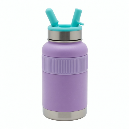 Insulated Water Cup For Kids Drinking Straw Bottle And 29