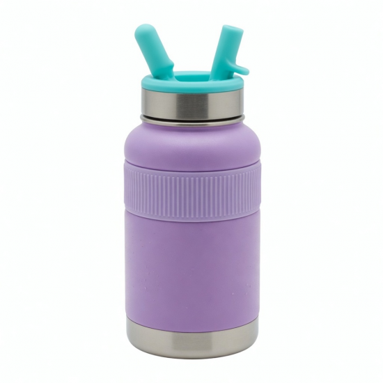 Insulated Water Cup For Kids Drinking Straw Bottle And 29
