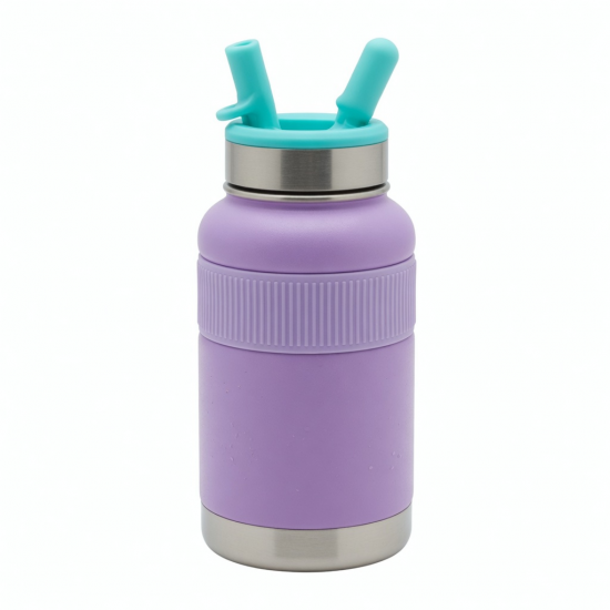 Insulated Water Cup For Kids Drinking Straw Bottle And 29