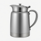 Drinking Water And Coffee Jug Tableware With Handle Silver Stainless Steel In