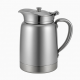 Drinking Water And Coffee Jug Tableware With Handle Silver Stainless Steel In