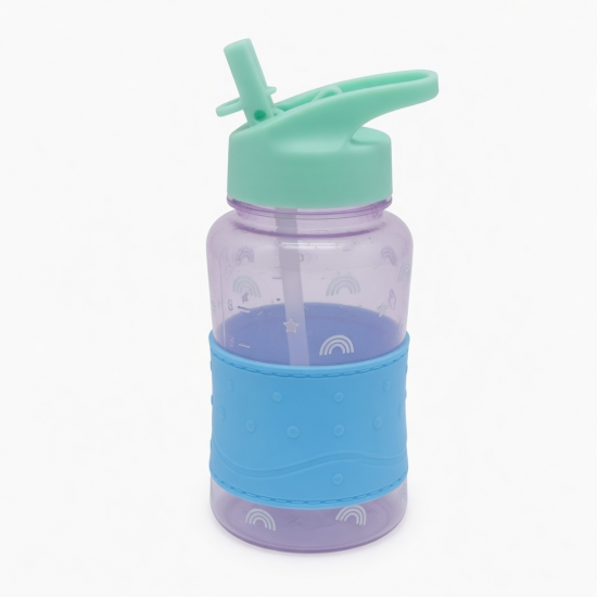 Cute Water Cup For Kids Tea With Straw Simple Bottle Camping