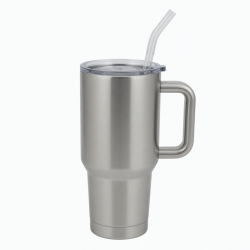 Tumbler Mini Cup Logo Insulated 40oz Stainless Steel 30oz With Handle And Straw