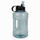 Large 1L Capacity Tritan Sports Water Cup With Straw Portable Plastic Bottle For