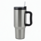 40 Oz Water Cup With Handle And Straw Lid 304 Stainless Steel Travel Mug Bottle