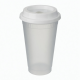 Hot 24oz Double Plastic Reusable Large Capacity Straw Cold Water Cup