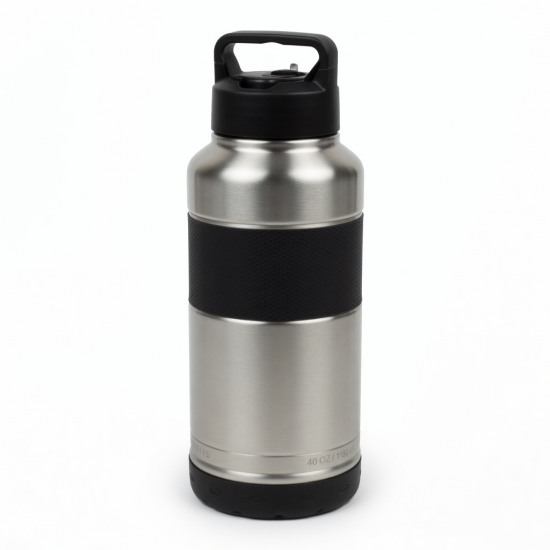 Insulated Gym Water Bottle Stainless Steel Cup Vacuum Travel Mug 40 Oz 40oz
