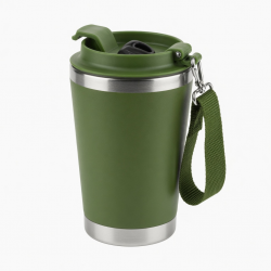 Green 500ml Stainless Steel Outdoor Water Cup Single 23
