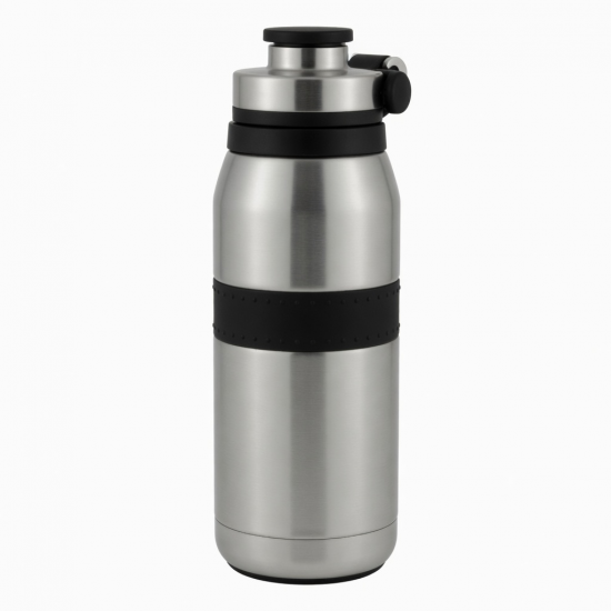 Insulated 19oz Stainless Steel Drinking Water Bottle With Lid And 17