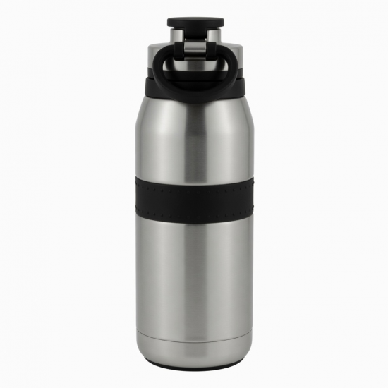 Insulated 19oz Stainless Steel Drinking Water Bottle With Lid And 17