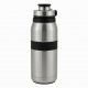 Insulated 19oz Stainless Steel Drinking Water Bottle With Lid And 17