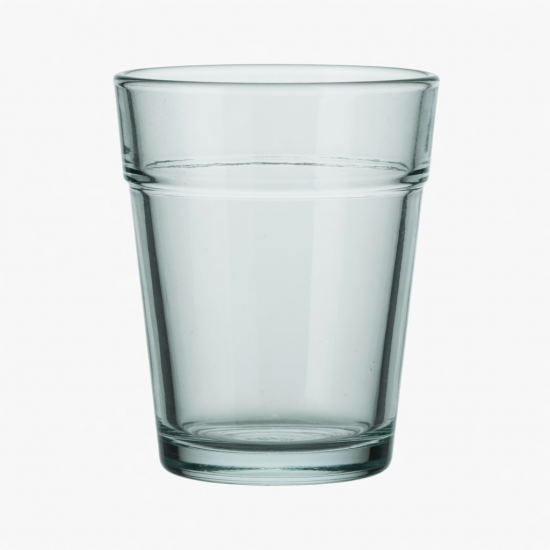 Logo 300ml Borosilicate Glass Drinkware For Milk Water Cups Reusable Portable