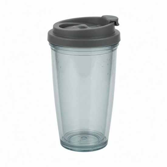 Portable Reusable Plastic Tritan Drinking Tumbler With