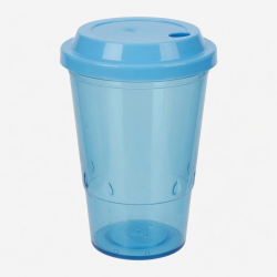 Plastic Water Cup Cute Cartoon For Lid Straw 18