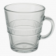 Large Transparent Glass Cup Borosilicate Design Water For