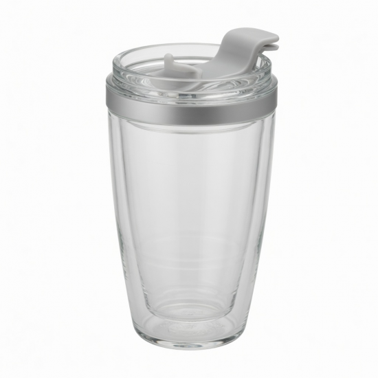 Water Cup With Lid Office Glass 20
