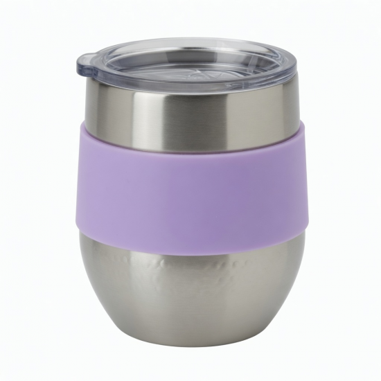 Tumbler Smoothie Cup Small Reusable Stainless Steel Cute Double And Kids 8 Oz