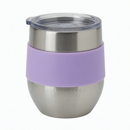 Tumbler Smoothie Cup Small Reusable Stainless Steel Cute Double And Kids 8 Oz